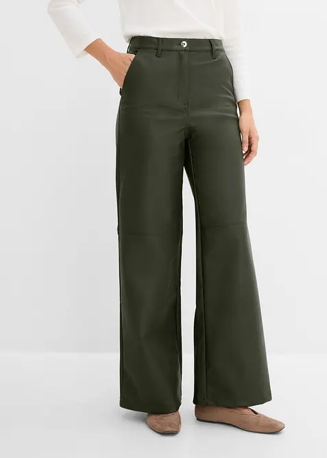 Lederimitat-Hose, bonprix