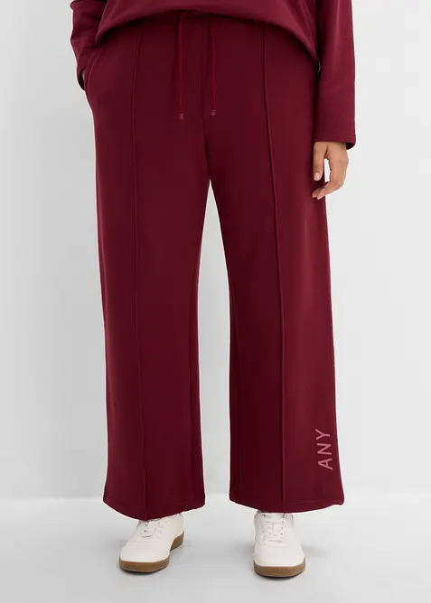 Pantalon sweat en coton extensible, bonprix