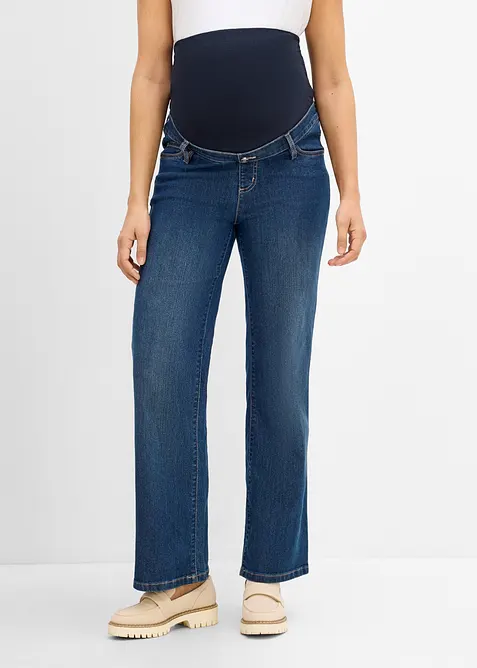 Umstandsjeans mit Bio-Baumwolle, Loose Fit, bonprix