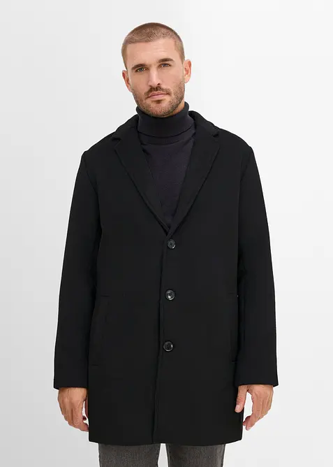 Kurzmantel mit Wollanteil, bonprix
