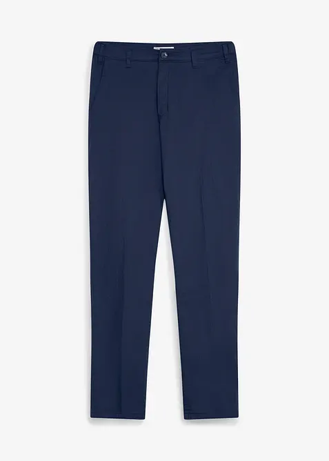 Pantalon chino &agrave; taille r&eacute;glable et doublure chaude, Straight, bonprix