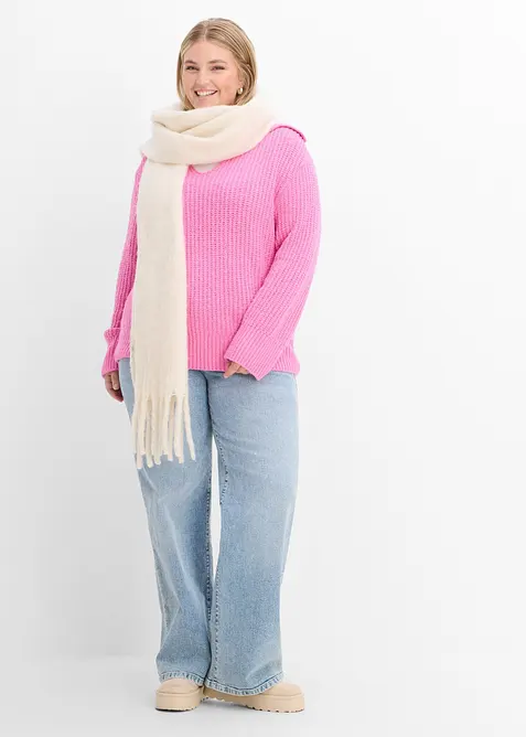 Grobstrick-Pullover, bonprix