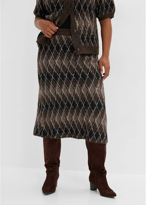 Jupe en maille, bonprix