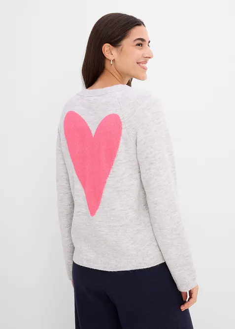 Pull ample en fine maille, bonprix