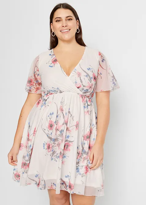Minikleid aus Mesh, bonprix