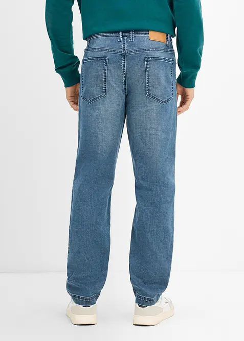 Classic-Fit-Jeans mit verst&auml;rktem Schritt, Tapered, bonprix
