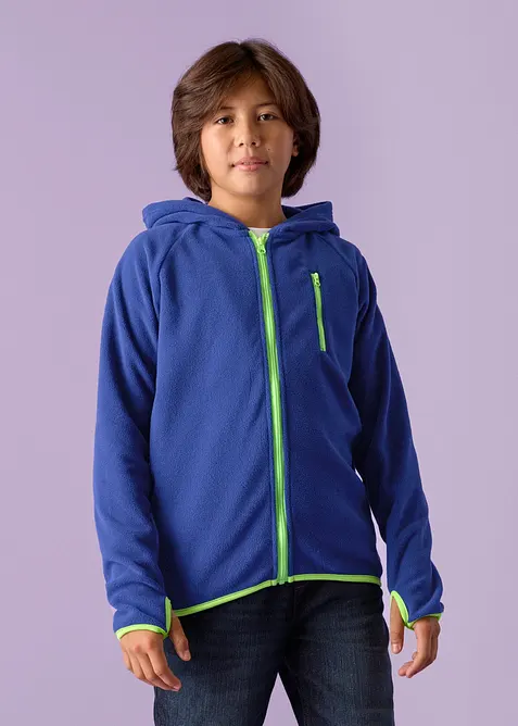 Gilet polaire &agrave; d&eacute;tails contrastants, bonprix