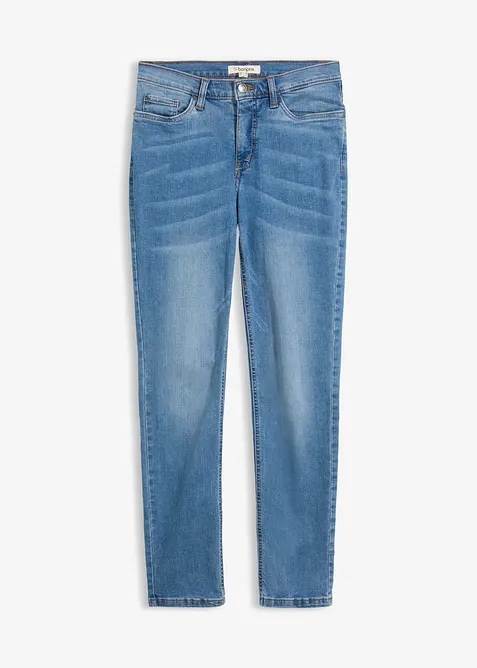Straight-Jeans Mid Waist, Stretch, bonprix