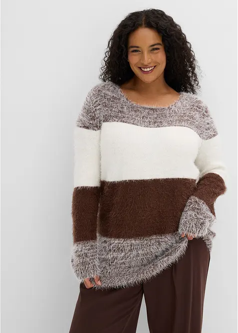Pull en grosse maille, bonprix