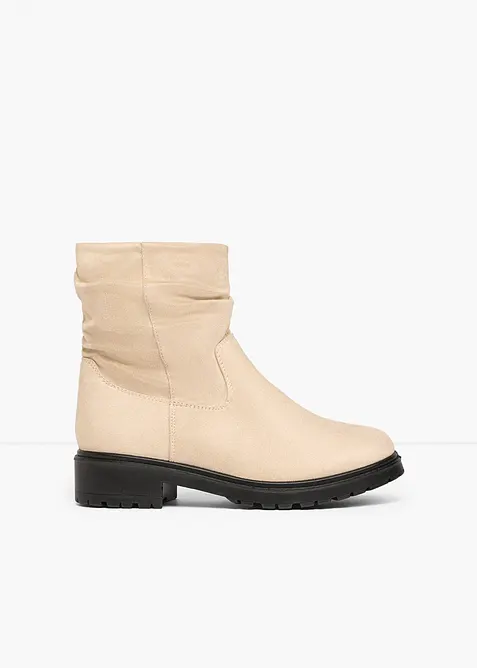 Bottines fronc&eacute;es, bonprix