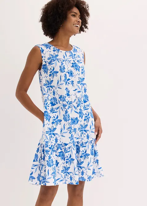 Midikleid aus reiner Baumwolle, bonprix
