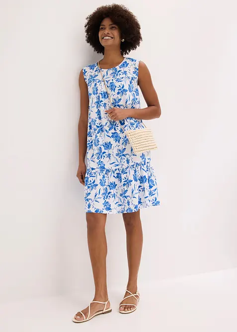 Midikleid aus reiner Baumwolle, bonprix