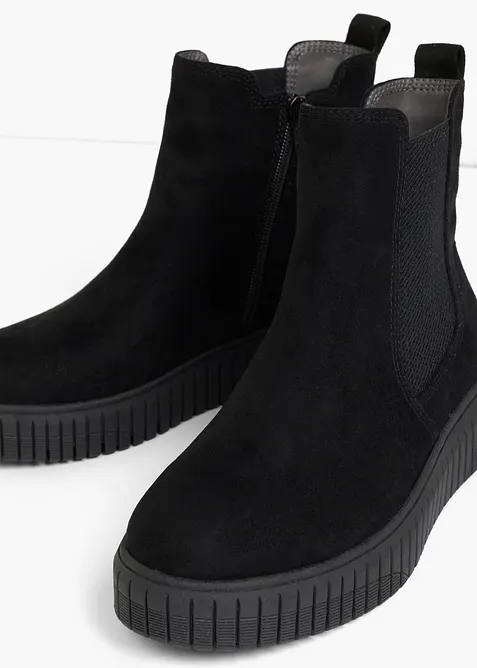 Jana Komfort-Chelsea-Boots in bequemer Weite, Jana