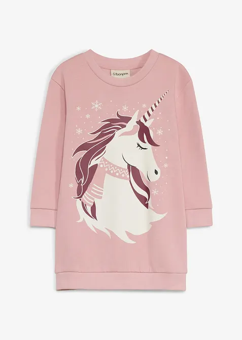 Robe sweat 100% coton, bonprix
