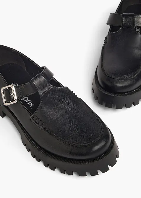 Mocassins chunky &agrave; d&eacute;coupes, bonprix