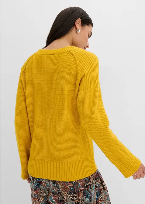 Pull col V, bonprix