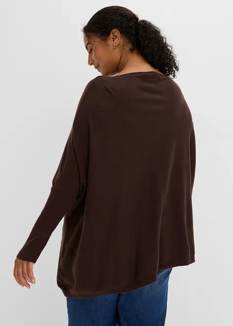 Feinstrickpullover aus feinem Viskose-Mix, bonprix