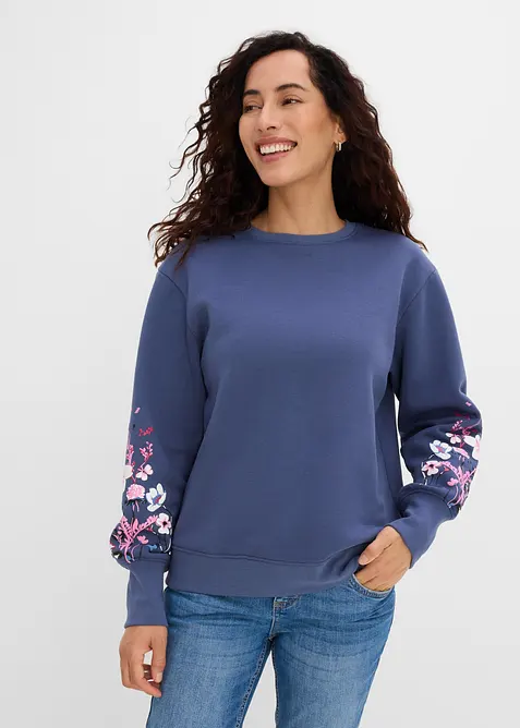 Sweatshirt aus Baumwoll-Mix, bonprix
