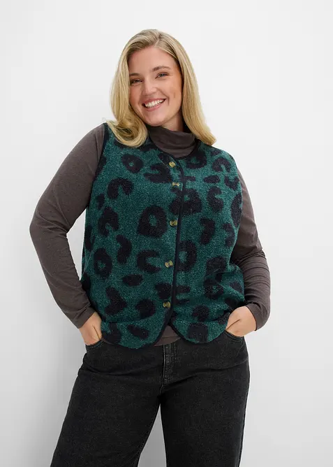 Gilet sans manches en sherpa, bonprix