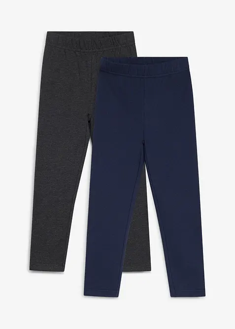 Lot de 2 leggings thermiques, bonprix