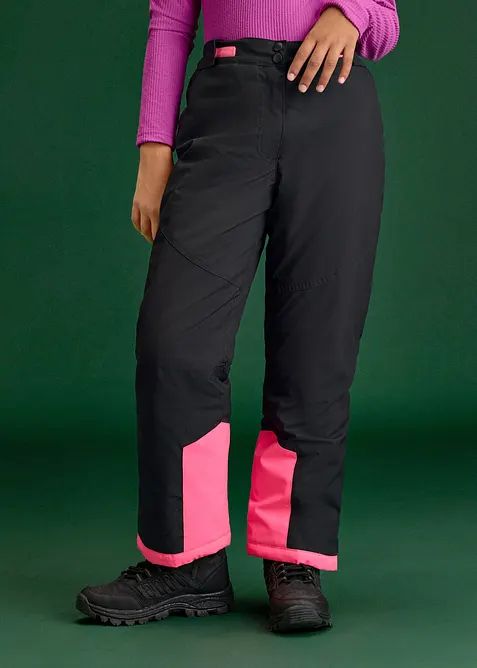 Pantalon de ski imperm&eacute;able avec bretelles amovibles, bonprix