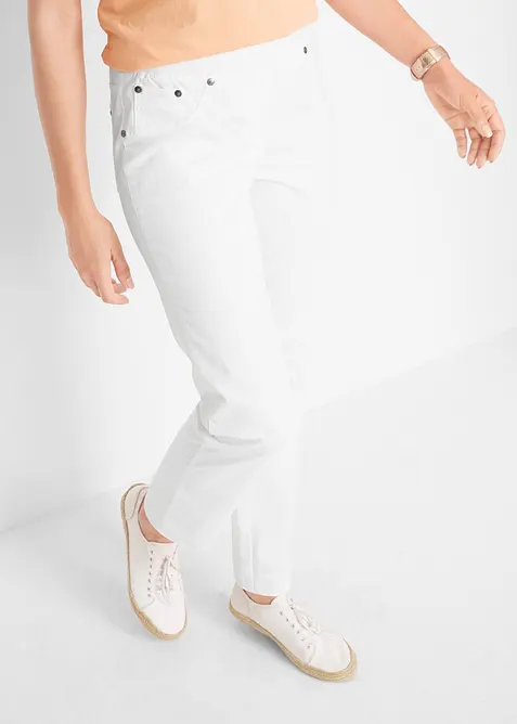 Twill-Treggings aus elastischem Baumwoll-Mix, bonprix