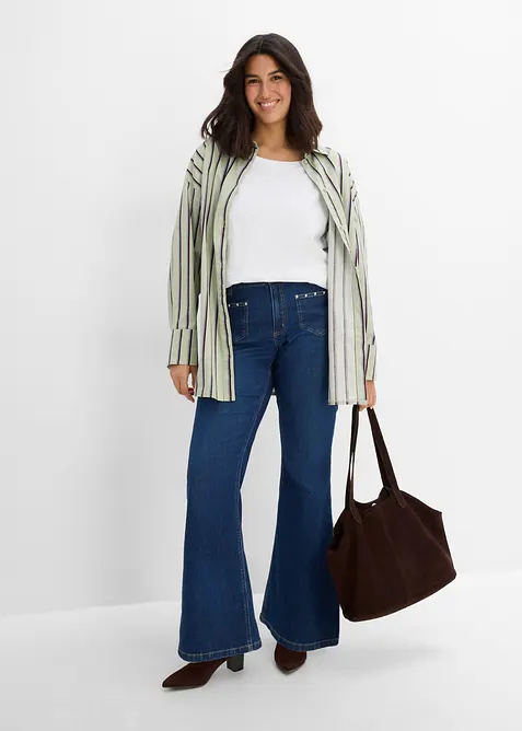 Bootcut-Jeans, Mid Waist, bonprix