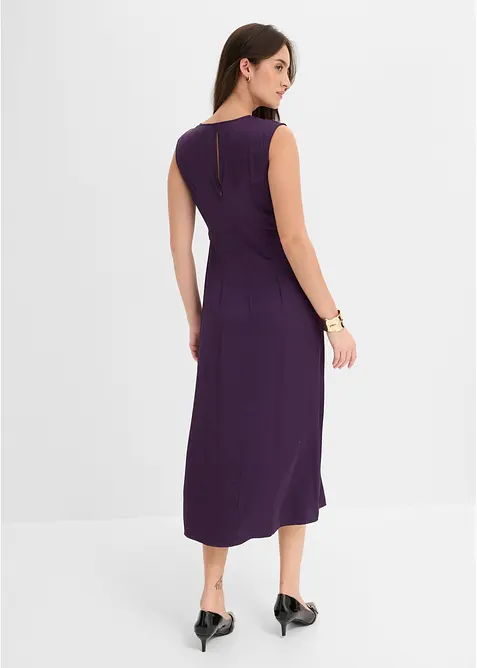 Robe midi en satin fluide, bonprix