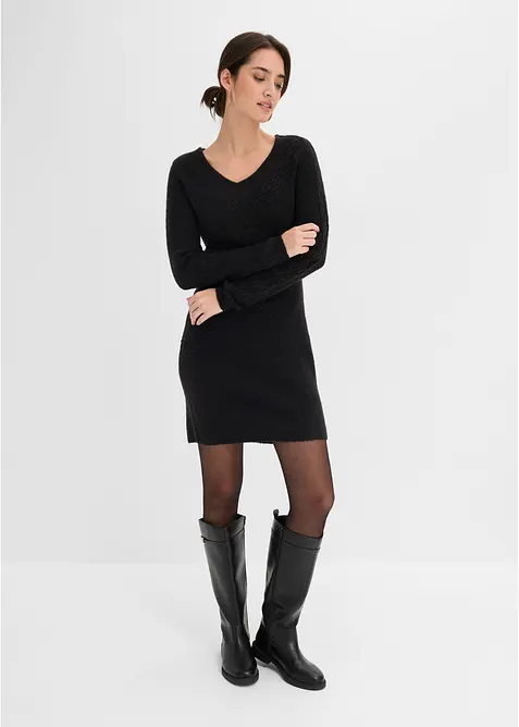Robe en maille, bonprix
