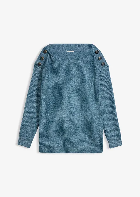 Pullover mit Kn&ouml;pfen, bonprix