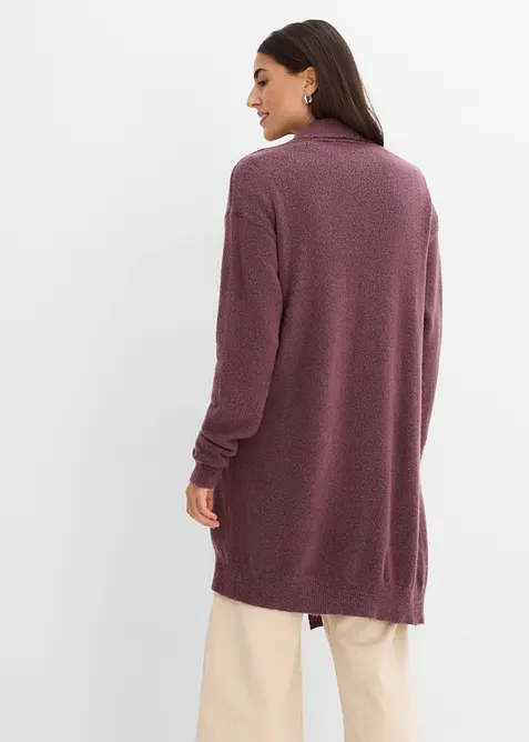Longstrickjacke mit Schalkragen, bonprix