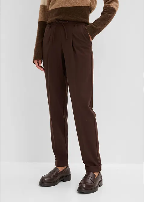 Bundfaltenhose in Schlupfform, bonprix