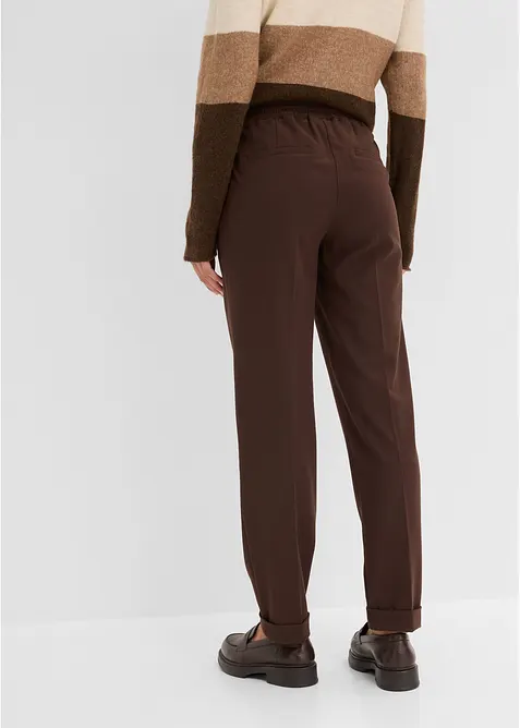 Bundfaltenhose in Schlupfform, bonprix