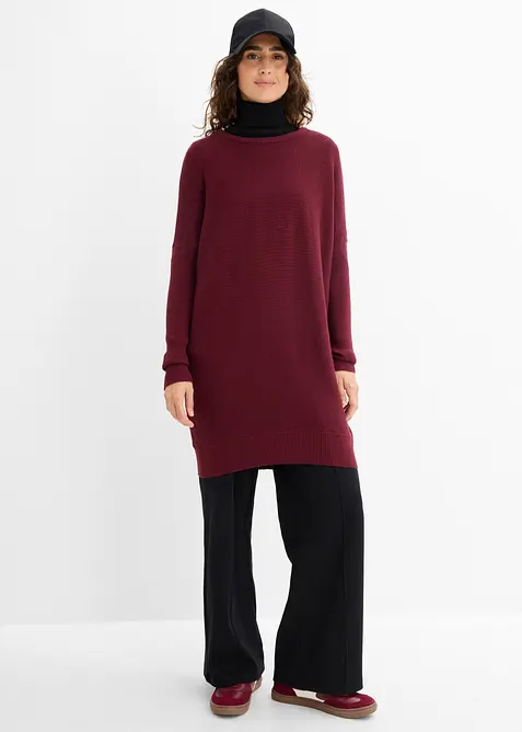 Long-Pullover aus Viskose-Mix, bonprix