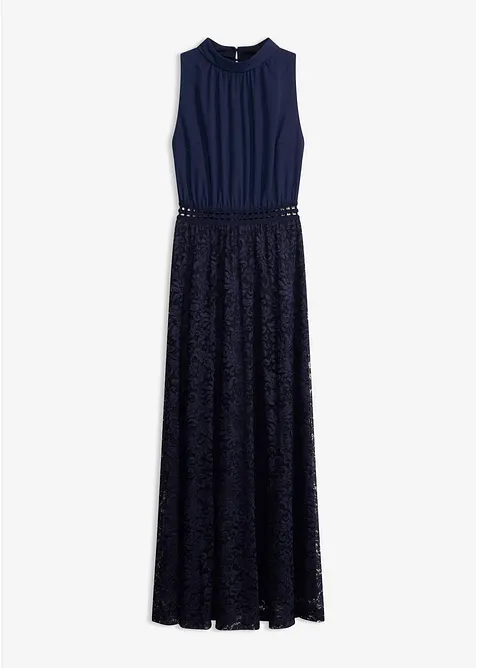Robe longue avec jupe en dentelle, bonprix