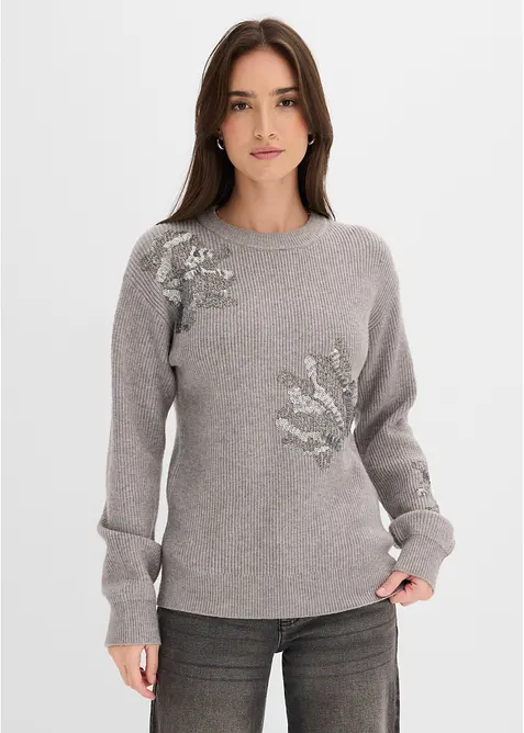 Pull avec application, bonprix