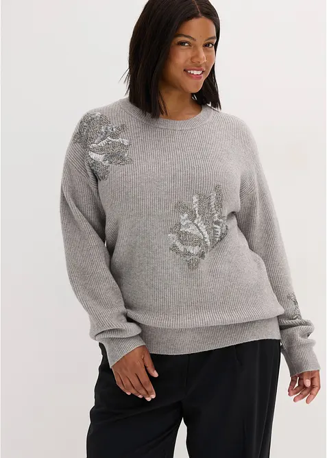 Pull avec application, bonprix