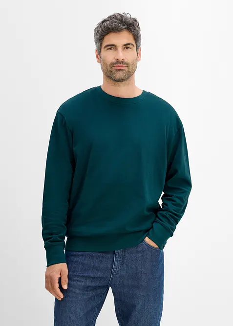 Sweat oversize 100% coton, bonprix