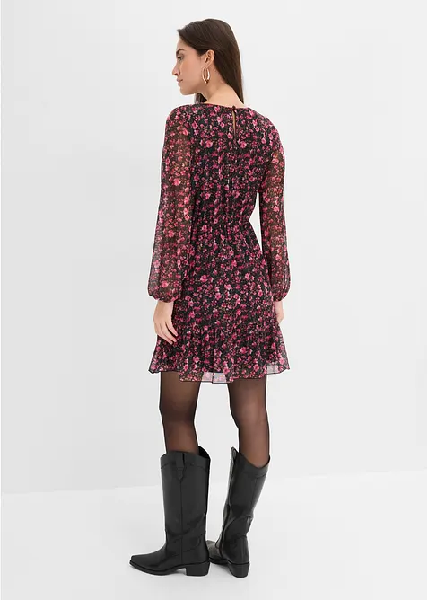 Robe courte en jersey &agrave; manches longues, bonprix