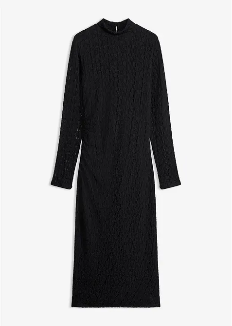 Jerseykleid mit Stehkragen, bonprix