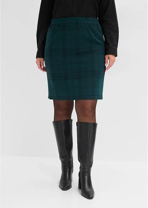 Mini-jupe en tartan, bonprix