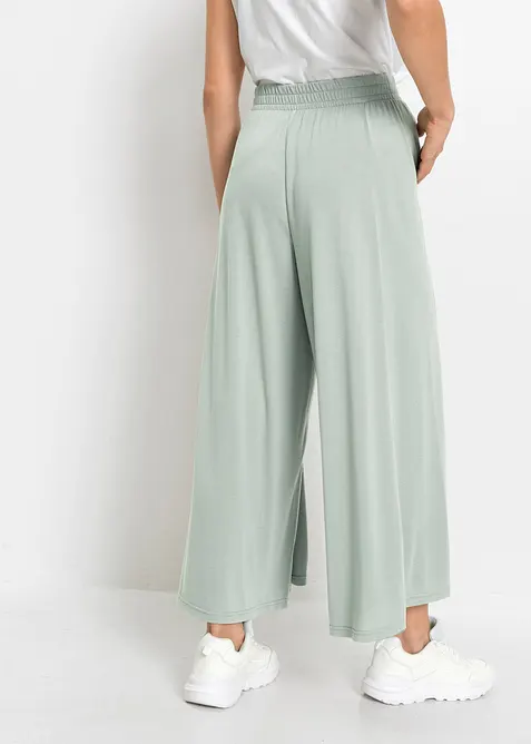 Jupe-culotte en jersey, jambes larges, bonprix