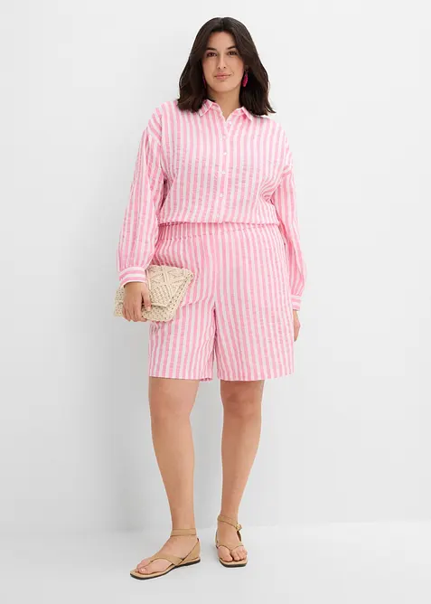 Short en gaze 100% coton, bonprix