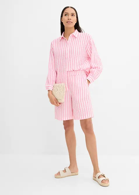 Short en gaze 100% coton, bonprix