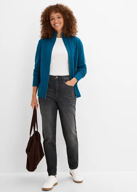Strickjacke aus reiner Bio-Baumwolle, bonprix