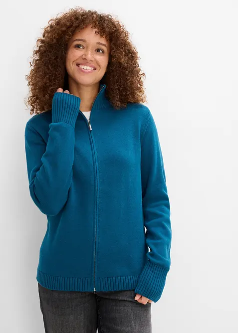 Strickjacke aus reiner Bio-Baumwolle, bonprix