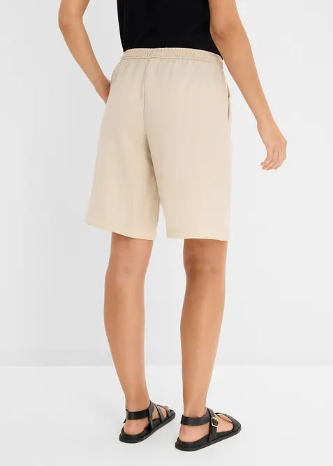 Bermuda &agrave; taille &eacute;lastiqu&eacute;e, bonprix