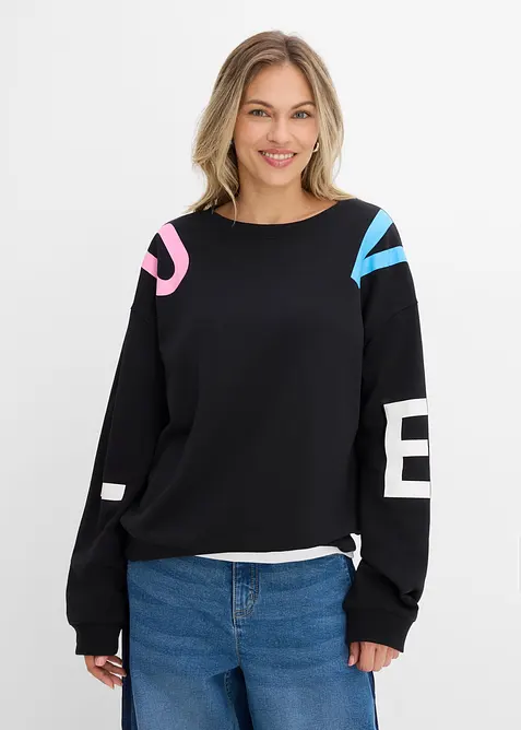 Sweat oversize et doux, bonprix