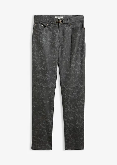 Pantalon enduit, aspect vieilli, bonprix