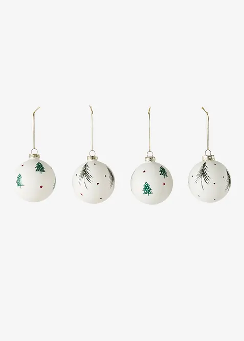 Weihnachtskugel (4er Pack), bonprix